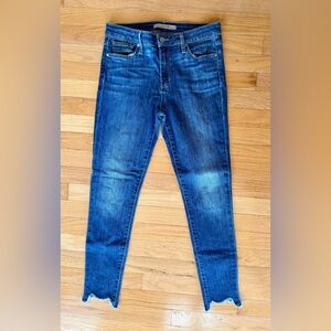 Joes Jeans women’s skinny crop shark bite jeans 28